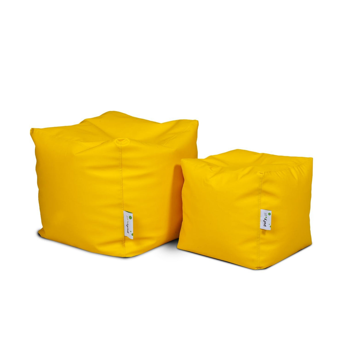 Pufa Cube Small Ekoskóra