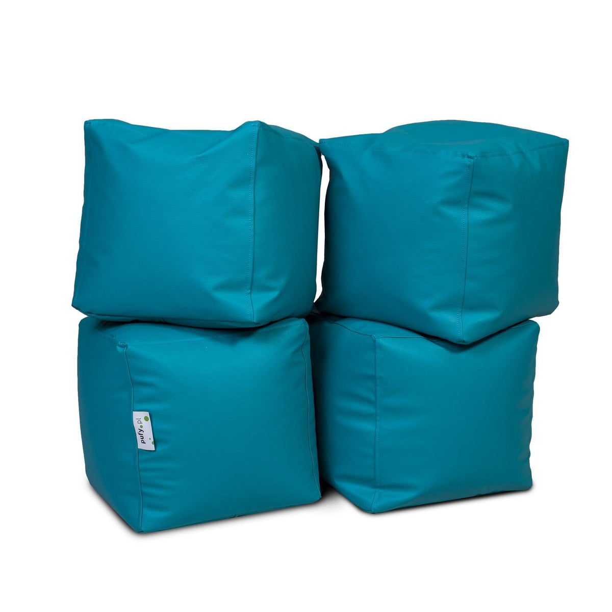 Pufa Cube Small Ekoskóra