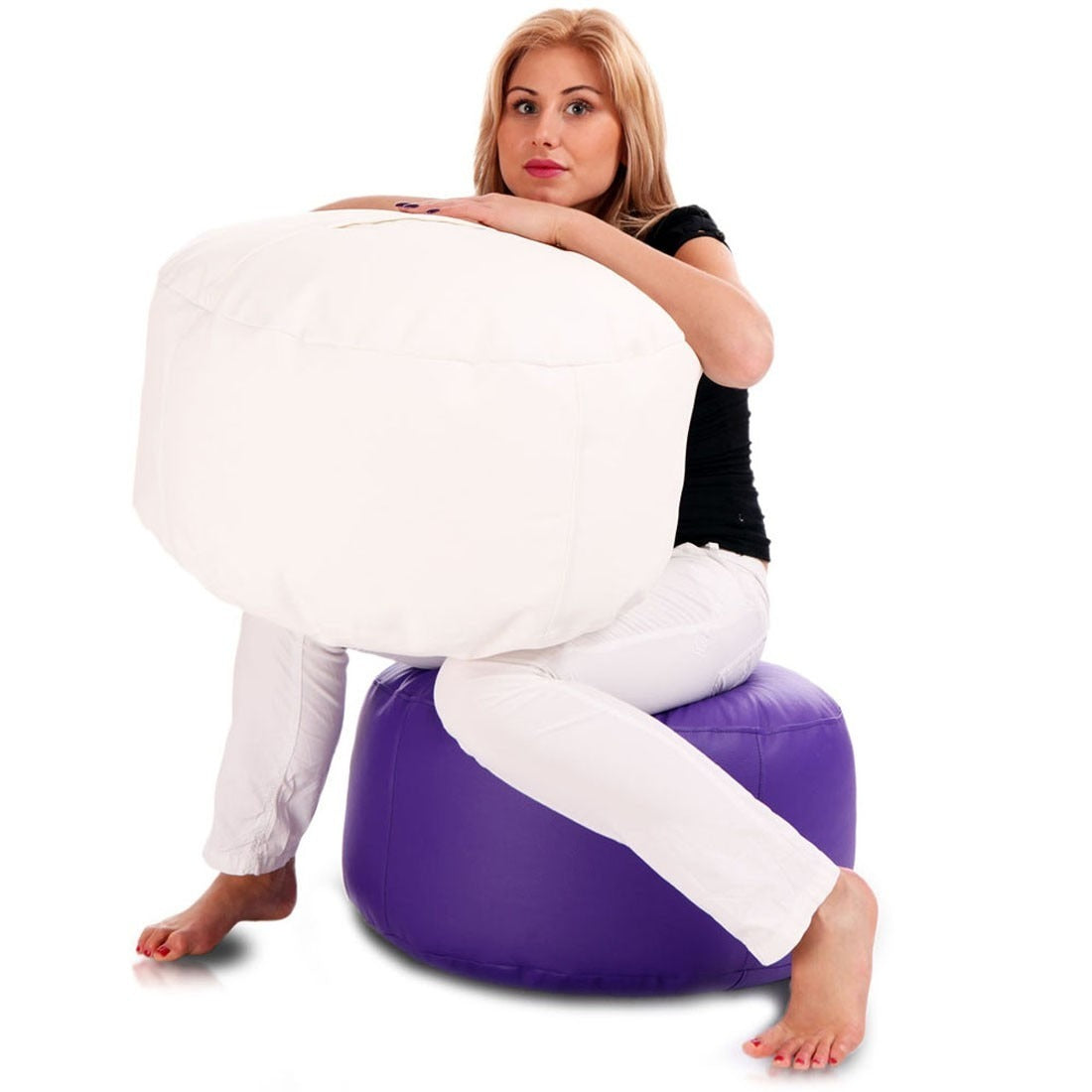 Pufa Classic Large Ekoskóra