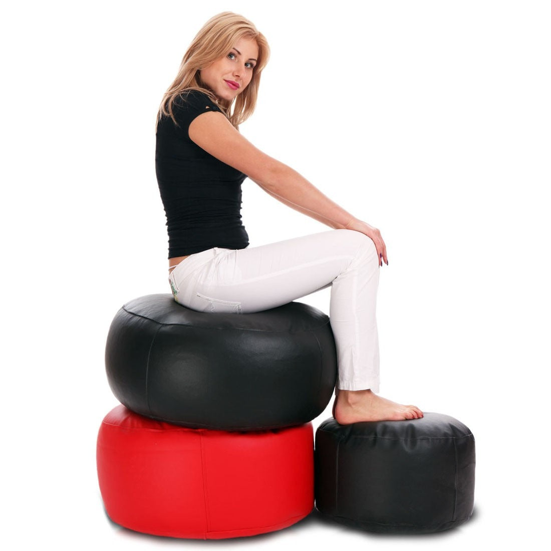 Pufa Classic Large Ekoskóra