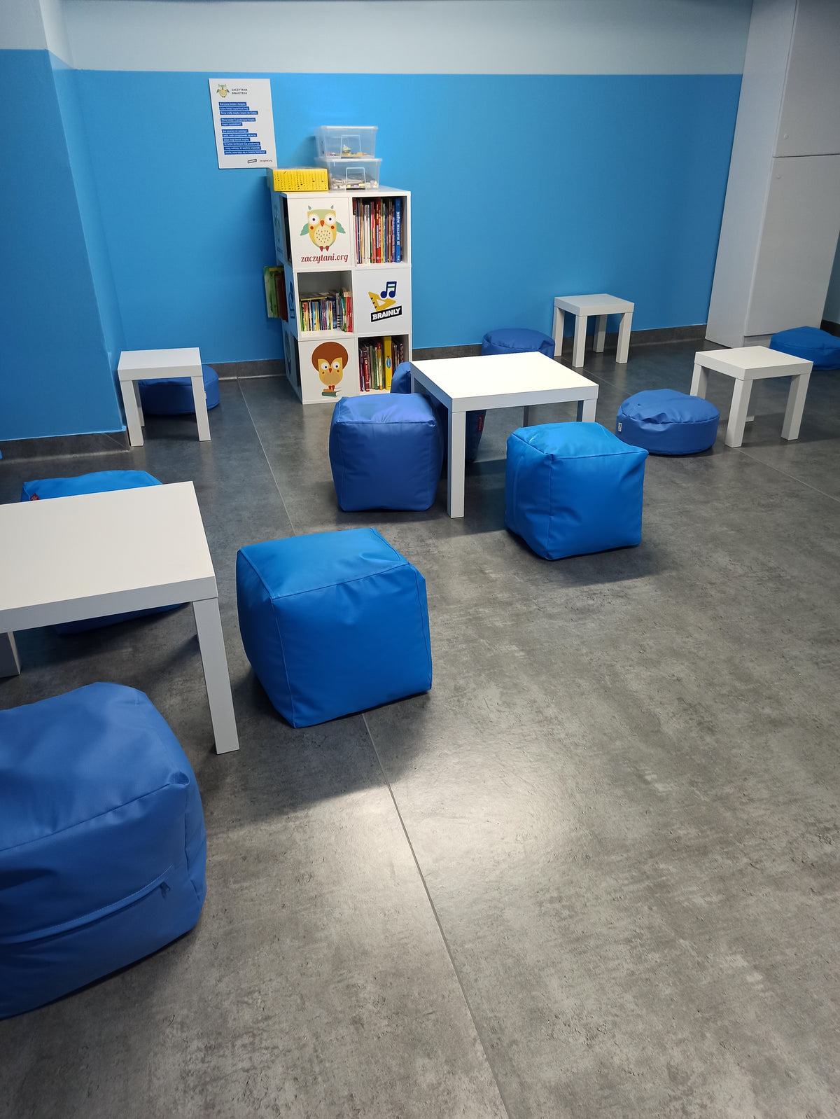 Pufa Cube Large Ekoskóra