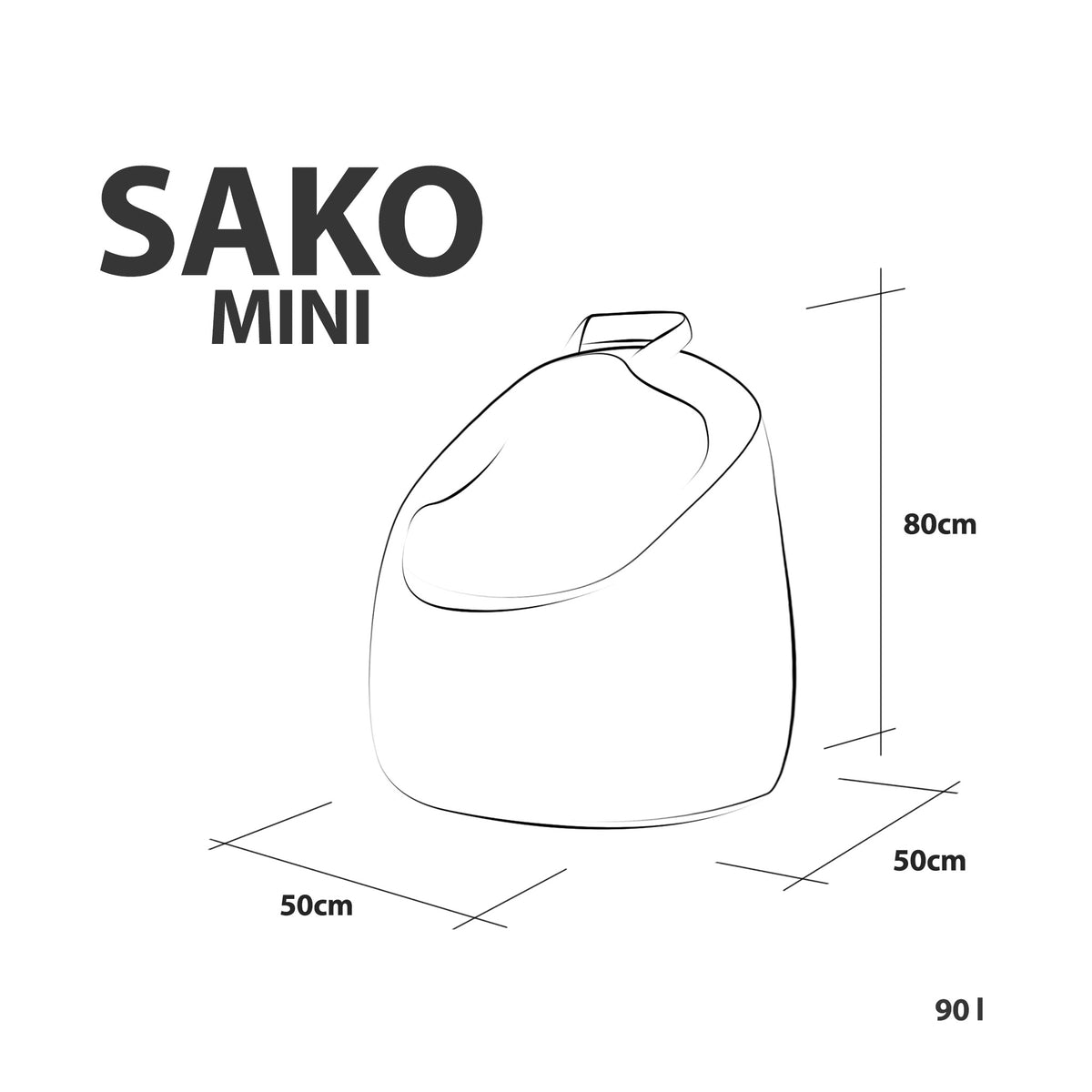 Mini Sako Poliester