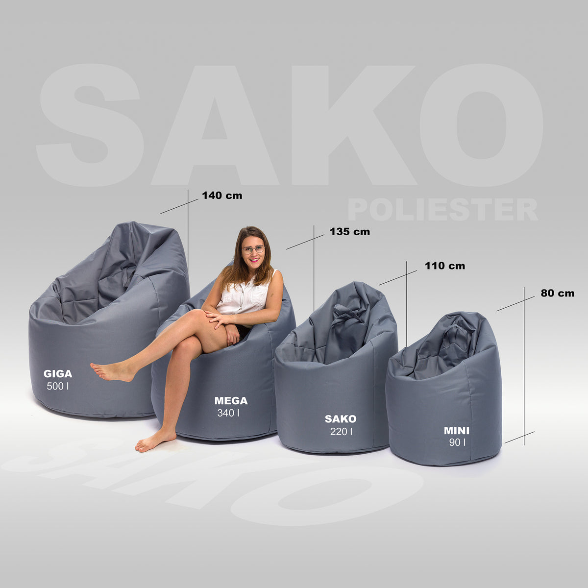 Mini Sako Poliester
