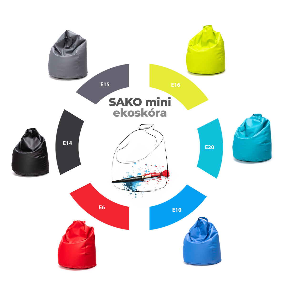 Mini Sako Ekoskóra
